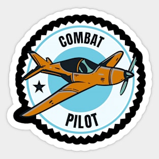 Combat Pilot II Sticker